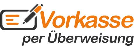 Überweisung / Vorkasse